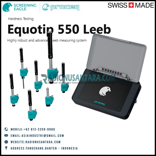 Proceq Equotip 550 Leeb Hardness Tester