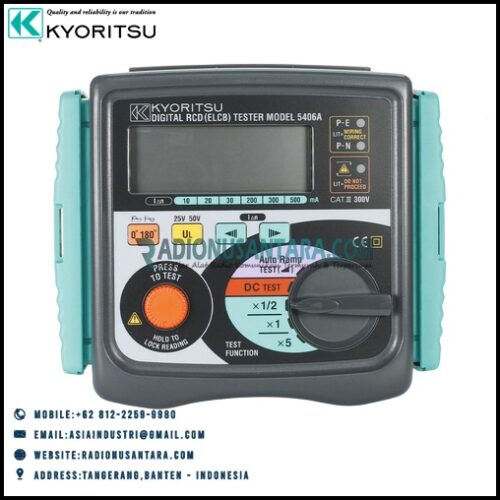 Kyoritsu MODEL 5406A RCD Tester