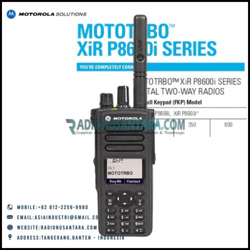 Motorola MOTOTRBO XiR P8668i Portable Digital Two-Way Radios