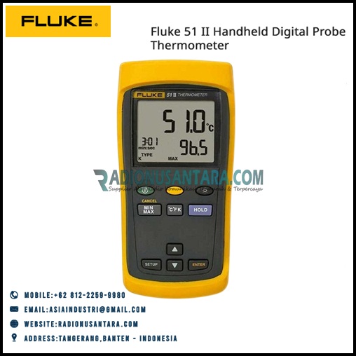 Fluke 51 II Handheld Digital Probe Thermometer