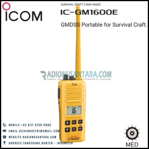 ICOM IC-GM1600E Survival Craft 2-Way Radio