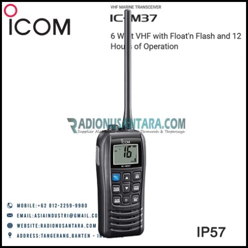 ICOM IC-M37 VHF Marine Transceiver