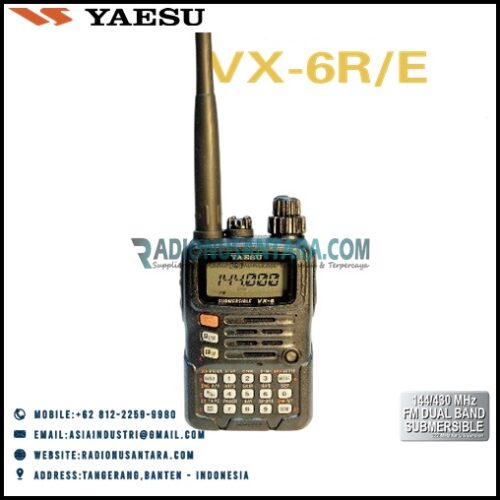 YAESU VX-6R – 144/430MHz Dual Band Handheld FM Transceiver