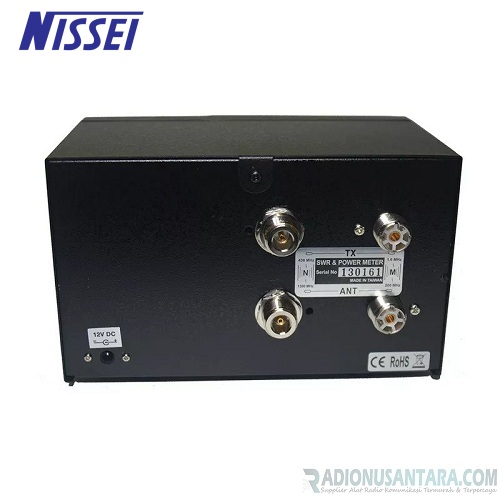 NISSEI TX-1202 SWR / Watt Meter - Gambar 5