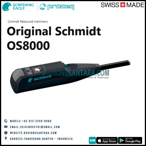 Proceq Original Schmidt OS8000 Rebound Hammer