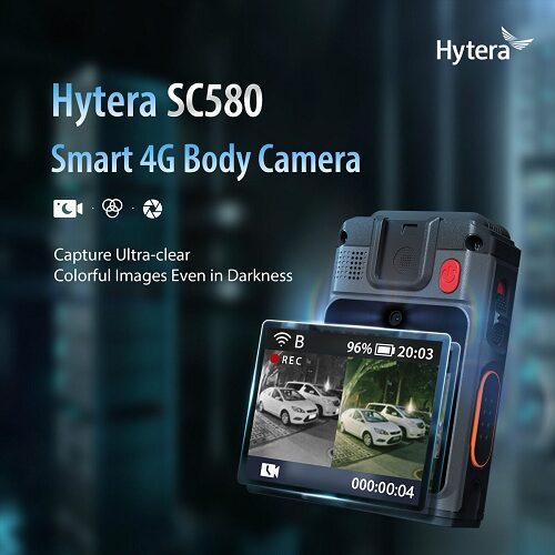 Hytera SC580 Smart 4G Body Camera