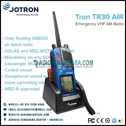 JOTRON TRON TR30 AIR Emergency VHF AM Radio