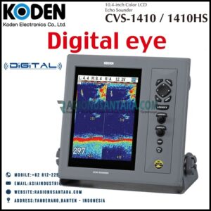 Koden CVS-1410 and CVS-1410HS Echo Sounder