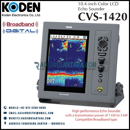 Koden CVS-1420 Echo Sounder