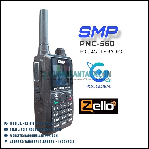 SMP PNC560 PoC 4G LTE Radio